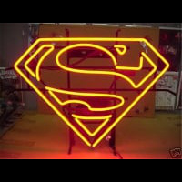 SUPERMAN Neonkyltti