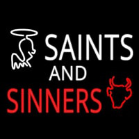Saints And Sinners Neonkyltti