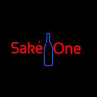 Sake One With Bottle Neonkyltti