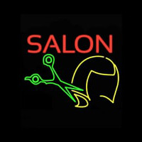 Salon Haircut Logo Neonkyltti
