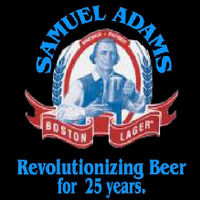 Samual Adams Revolutionizing Beer Sign Neonkyltti