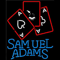 Samuel Adams Ace And Poker Beer Sign Neonkyltti