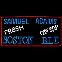 Samuel Adams Fresh Boston Ale On Tap Beer Sign Neonkyltti