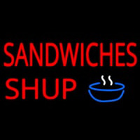 Sandwiches Soup Neonkyltti