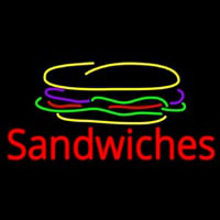 Sandwiches With Sandwich Logo Neonkyltti