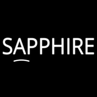 Sapphire Block Neonkyltti