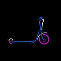 Scooter Logo Neonkyltti