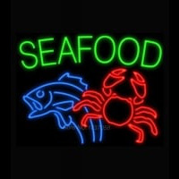 Seafood Fish Crab Neonkyltti