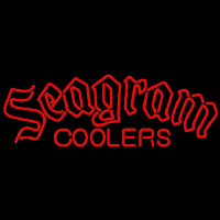 Seagram Logo Wine Coolers Beer Sign Neonkyltti