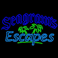 Seagrams Escapes Wine Coolers Beer Sign Neonkyltti