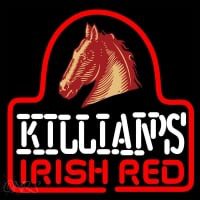 Sgeorge Killians Irish Red Horse Head Beer Sign Neonkyltti