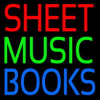 Sheet Music Books 1 Neonkyltti