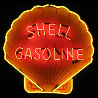Shell Gasoline Neonkyltti