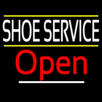 Shoe Service Open Neonkyltti