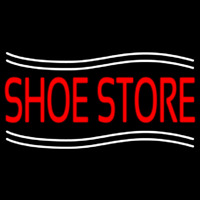 Shoe Store With Line Neonkyltti
