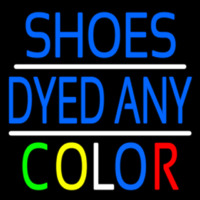 Shoes Dyed And Color With Line Neonkyltti