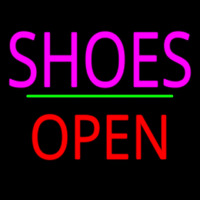 Shoes Open Block Green Line Neonkyltti