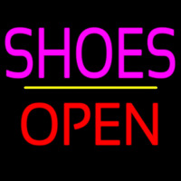 Shoes Open Yellow Line Neonkyltti