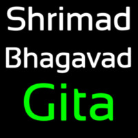 Shrimad Bhagavad Gita Neonkyltti