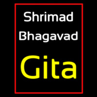 Shrimad Bhagavad Gita With Border Neonkyltti