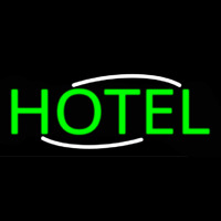 Simple Green Hotel Neonkyltti