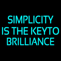 Simplicity Is The Keyto Neonkyltti