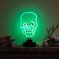 Skull Destop Neonkyltti