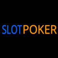 Slot Poker 2 Neonkyltti