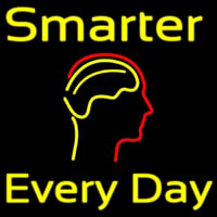 Smarter Every Day Neonkyltti