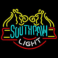 Southpaw Kangaroos Beer Sign Neonkyltti