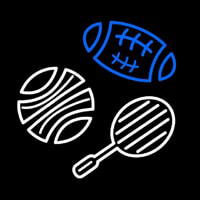 Sports Icon Logo Neonkyltti