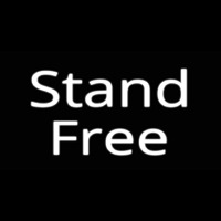 Stand Free Neonkyltti
