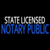 State Notary Public Licensed Neonkyltti