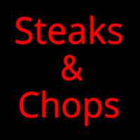 Steaks And Chops Neonkyltti