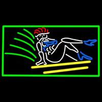 Strip Girl Logo Neonkyltti