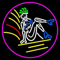 Strip Girl Logo Neonkyltti