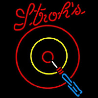 Strohs Darts Beer Sign Neonkyltti