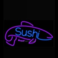 Sushi Fish Neonkyltti