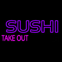 Sushi Take Out Neonkyltti
