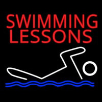 Swimming Lessons Neonkyltti