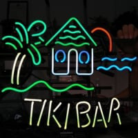 TIKI BAR TROPICAL Neonkyltti