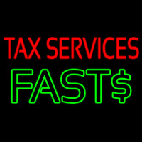 Ta  Service Fast Neonkyltti