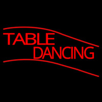 Table Dancing Neonkyltti