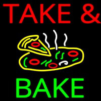 Take And Bake Pizza Neonkyltti