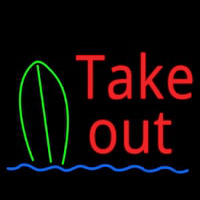 Take Out Bar Neonkyltti