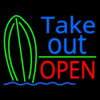 Take Out Bar Open 1 Neonkyltti