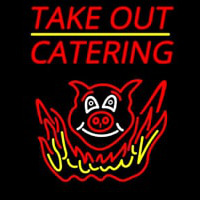 Take Out Catering Neonkyltti