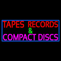 Tapes Cds Disc Neonkyltti