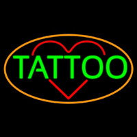 Tattoo Heart Neonkyltti