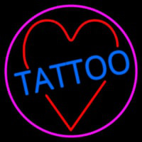 Tattoo Heart Neonkyltti